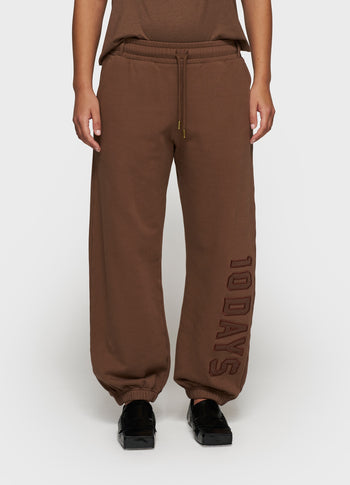 Bar jogger fleece | truffle