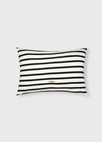 THE PILLOW COVER STRIPES 40x60 | ecru/black