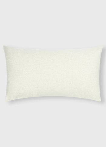 THE PILLOW COVER LONG | soft white melee