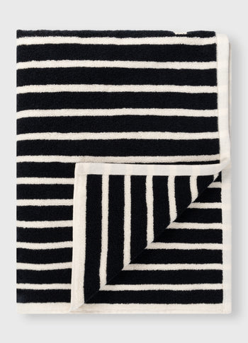 towel stripes | black/ecru