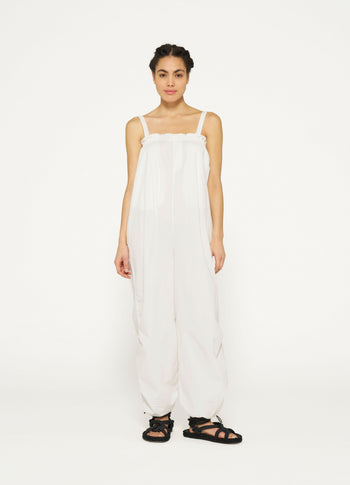 proud salopette | ecru