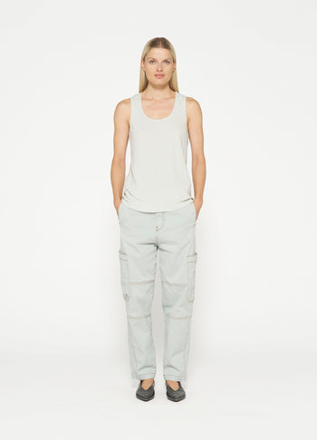top linen | sea foam