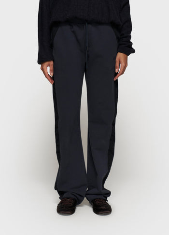 straight jogger tape | dark navy