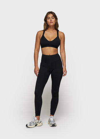 sporty bra | black