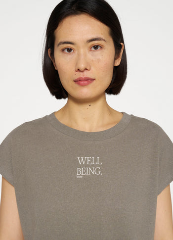 short sleeve tee linen | sage