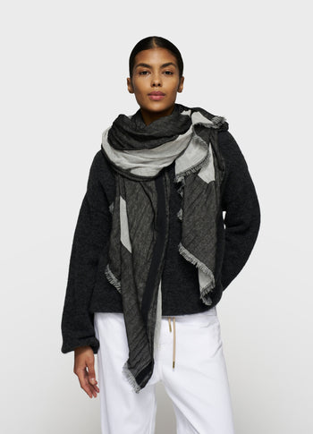 scarf 10DAYS | black