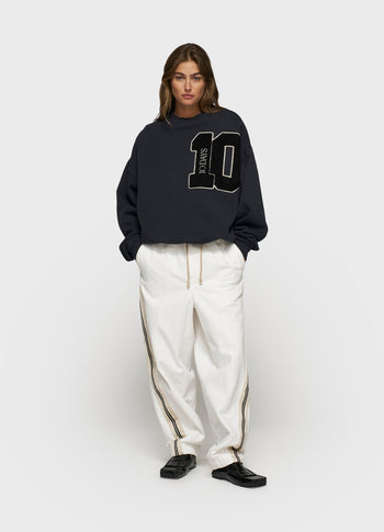 baseball sweater 10 | dark navy