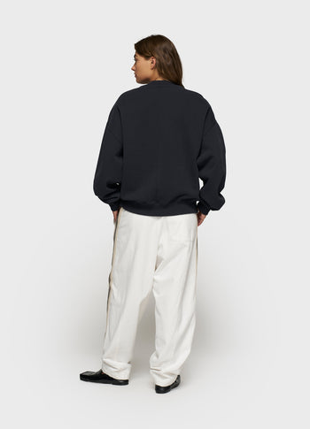 baseball sweater 10 | dark navy