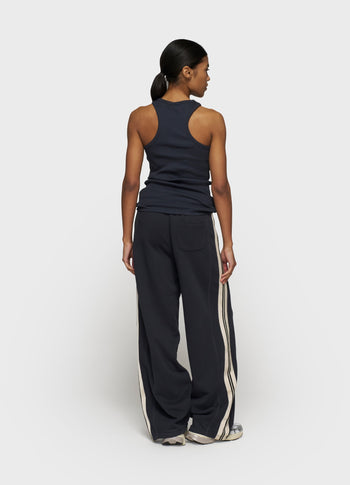 tank top rib terry | dark navy