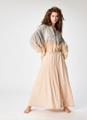 flowy skirt viscose | frappe