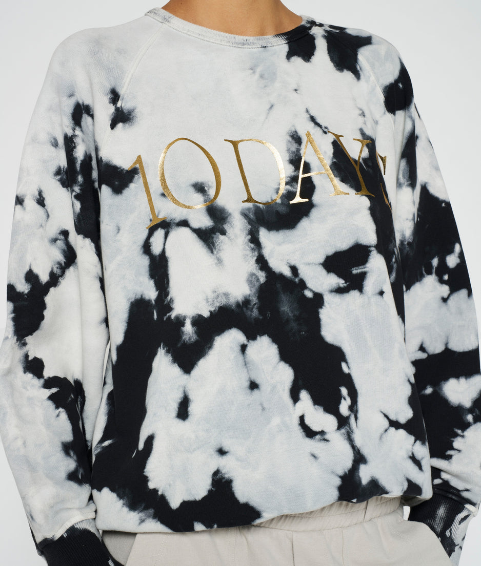 sweater bleach dye | ecru