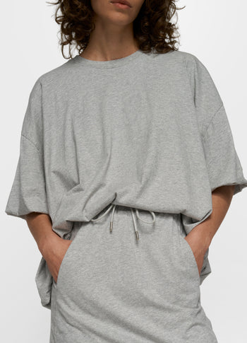 balloon tee | light grey melee