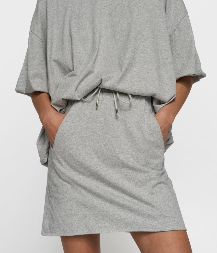 easy skort | light grey melee