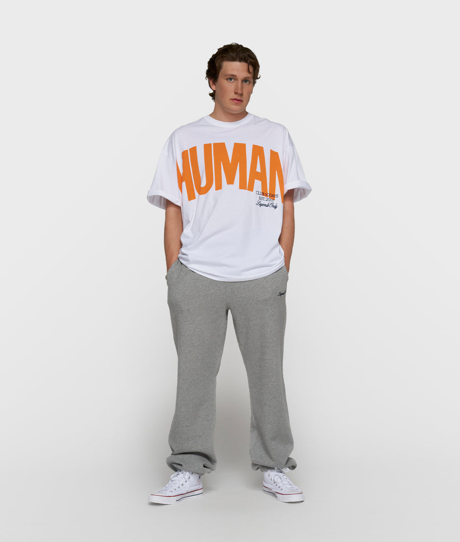 oversized tee | white