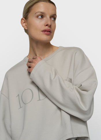 Kurzer 10DAYS Sweater | stone