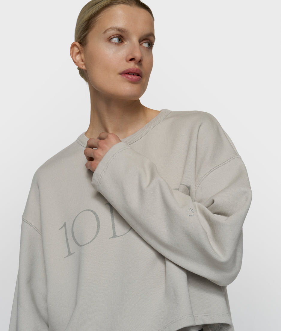 Kurzer 10DAYS Sweater | stone