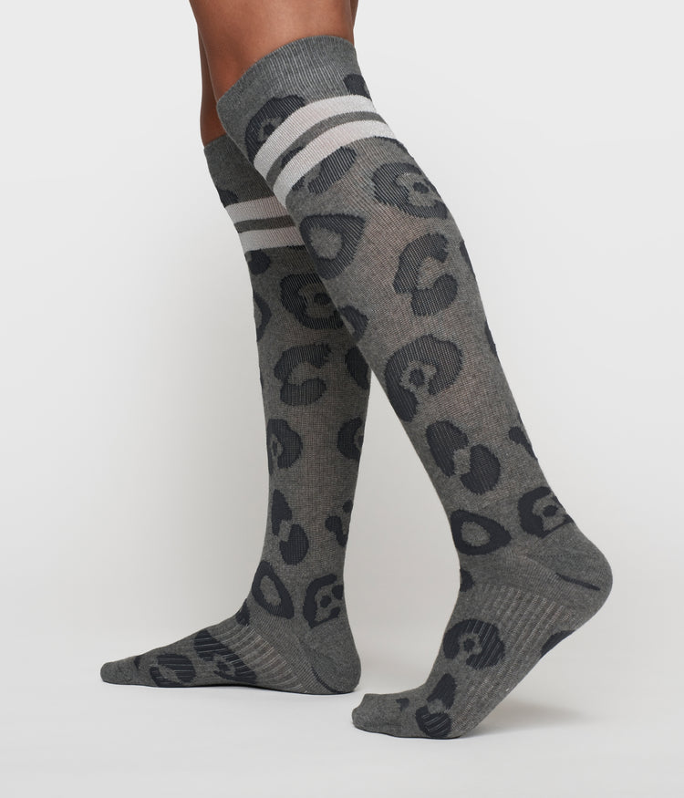 knee socks leopard | antra melee
