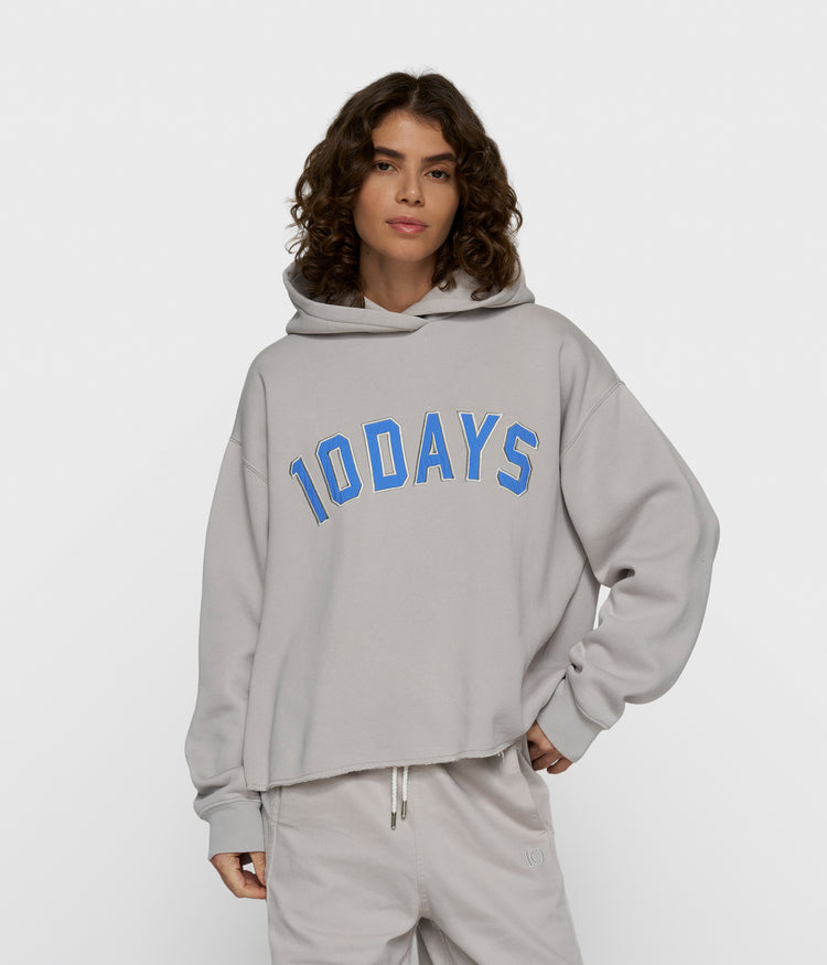 Statement-Hoodie | stone