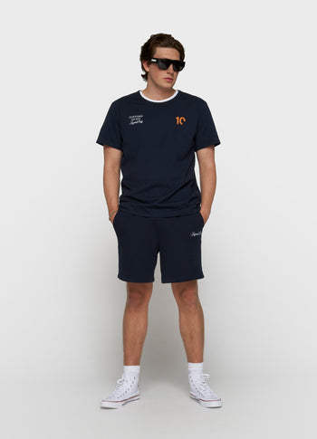 easy short | dark blue