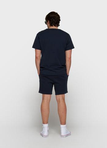 fitted tee | dark blue