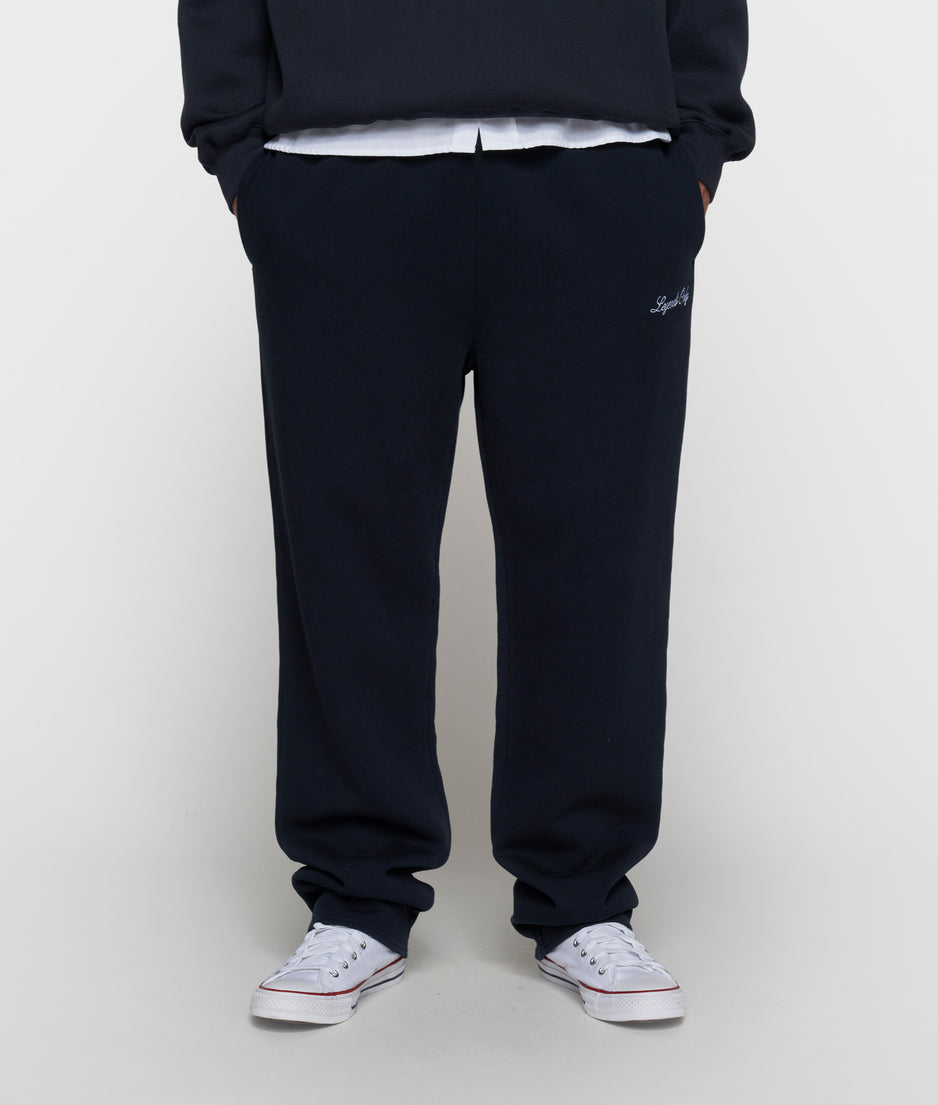 straight jogger | dark blue