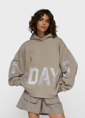 statement logo hoodie | fog