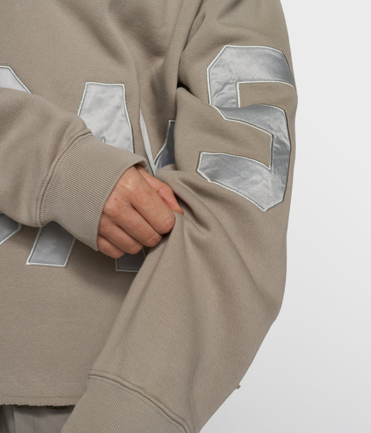 statement logo hoodie | fog