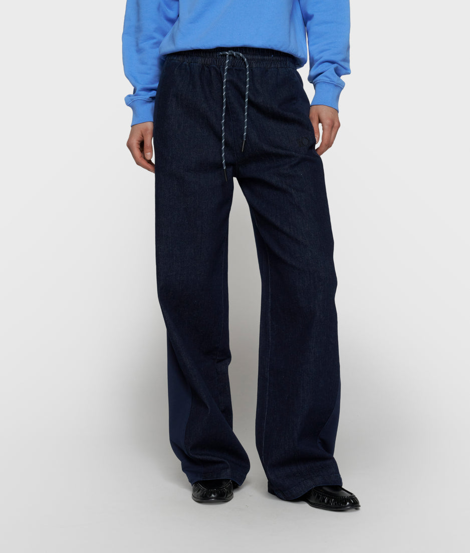 Western Hose Chambray | dark blue