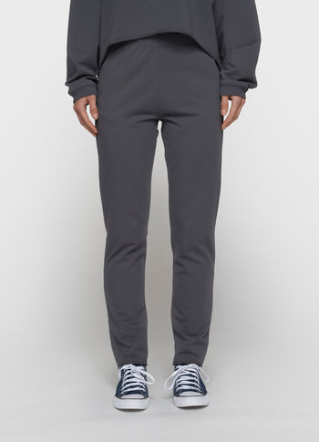 silent chique slim jogger | steel blue