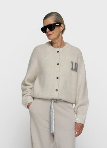 Strickcardigan | ecru