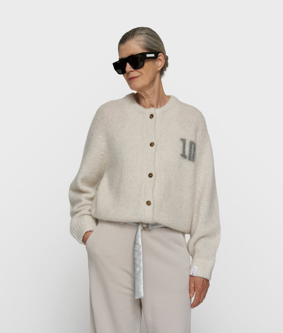 Strickcardigan | ecru