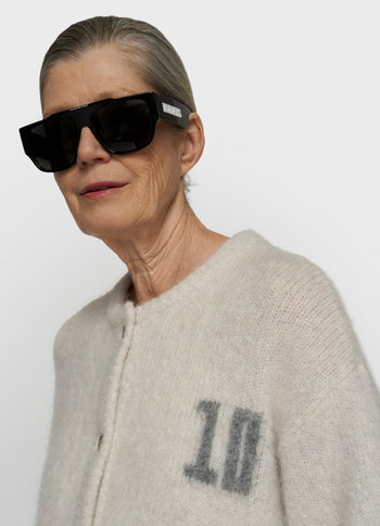 Strickcardigan | ecru
