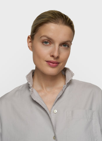 pique shirt | stone