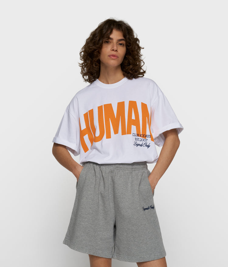 oversized tee | white
