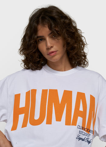 oversized tee | white