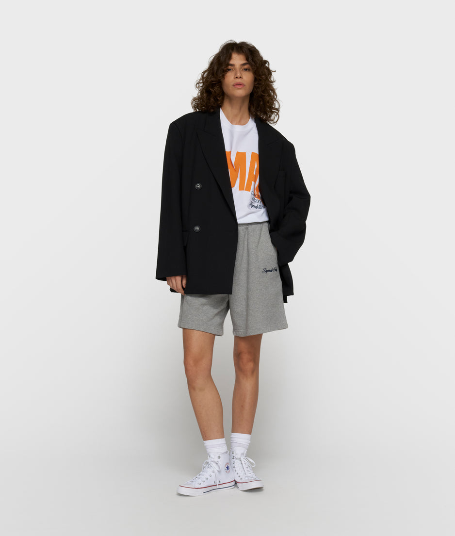 oversized tee | white