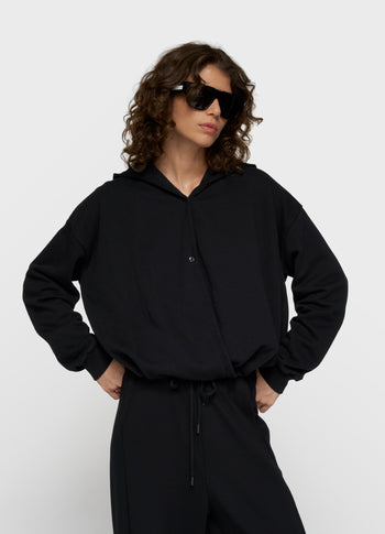 Ballon-Wickel-Hoodie | black