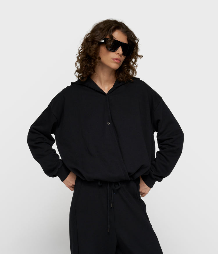 Ballon-Wickel-Hoodie | black