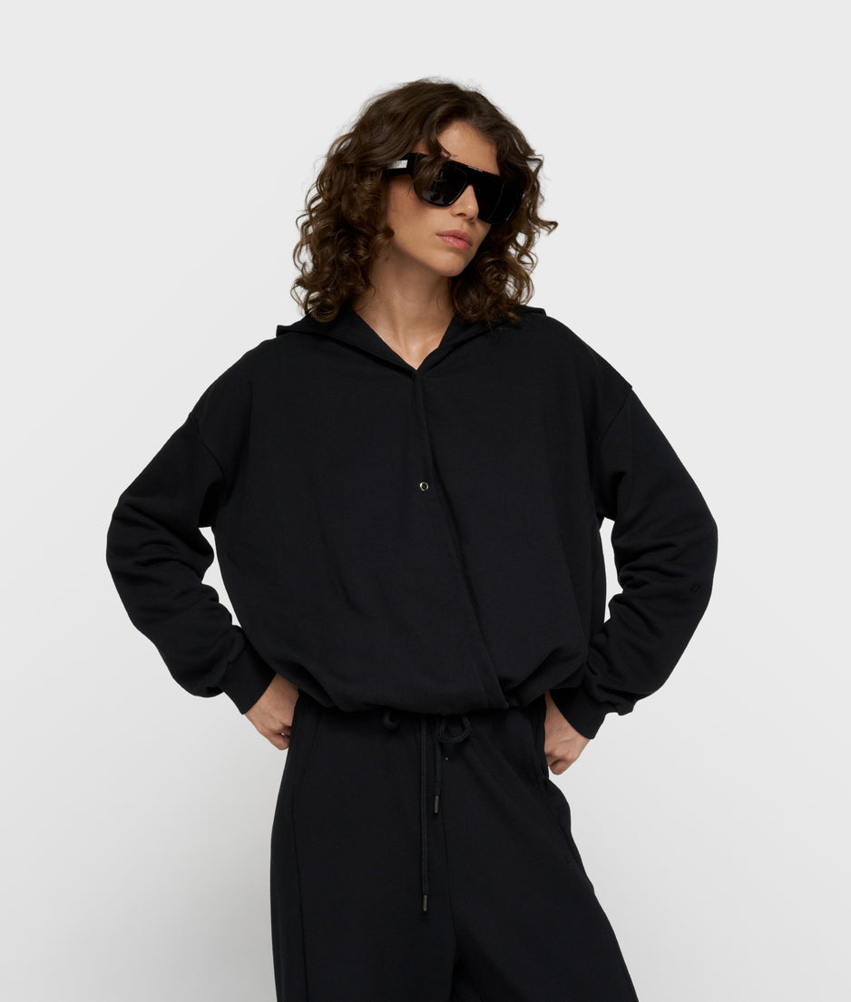Ballon-Wickel-Hoodie | black