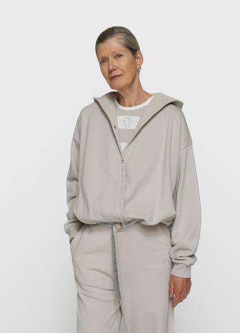 Ballon-Wickel-Hoodie | stone