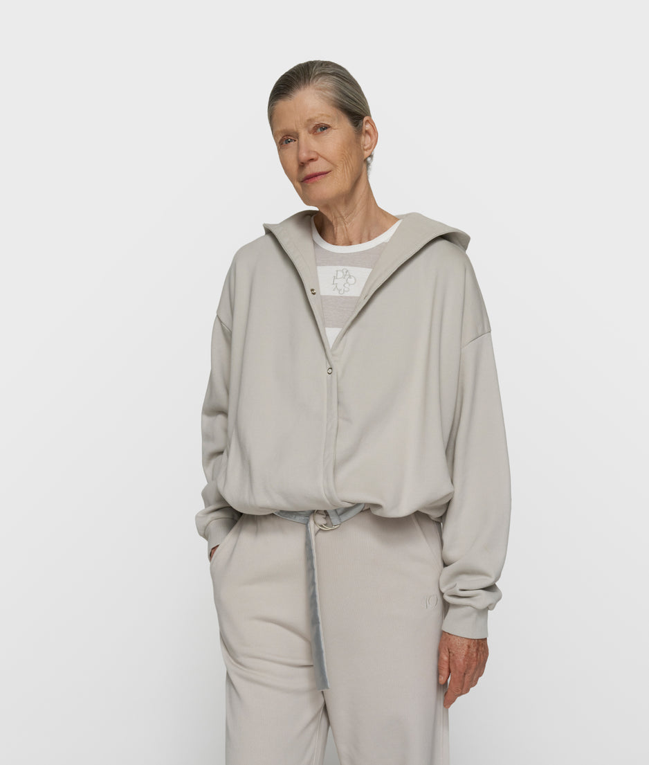 Ballon-Wickel-Hoodie | stone