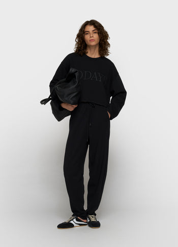 Kurzer 10DAYS Sweater | black