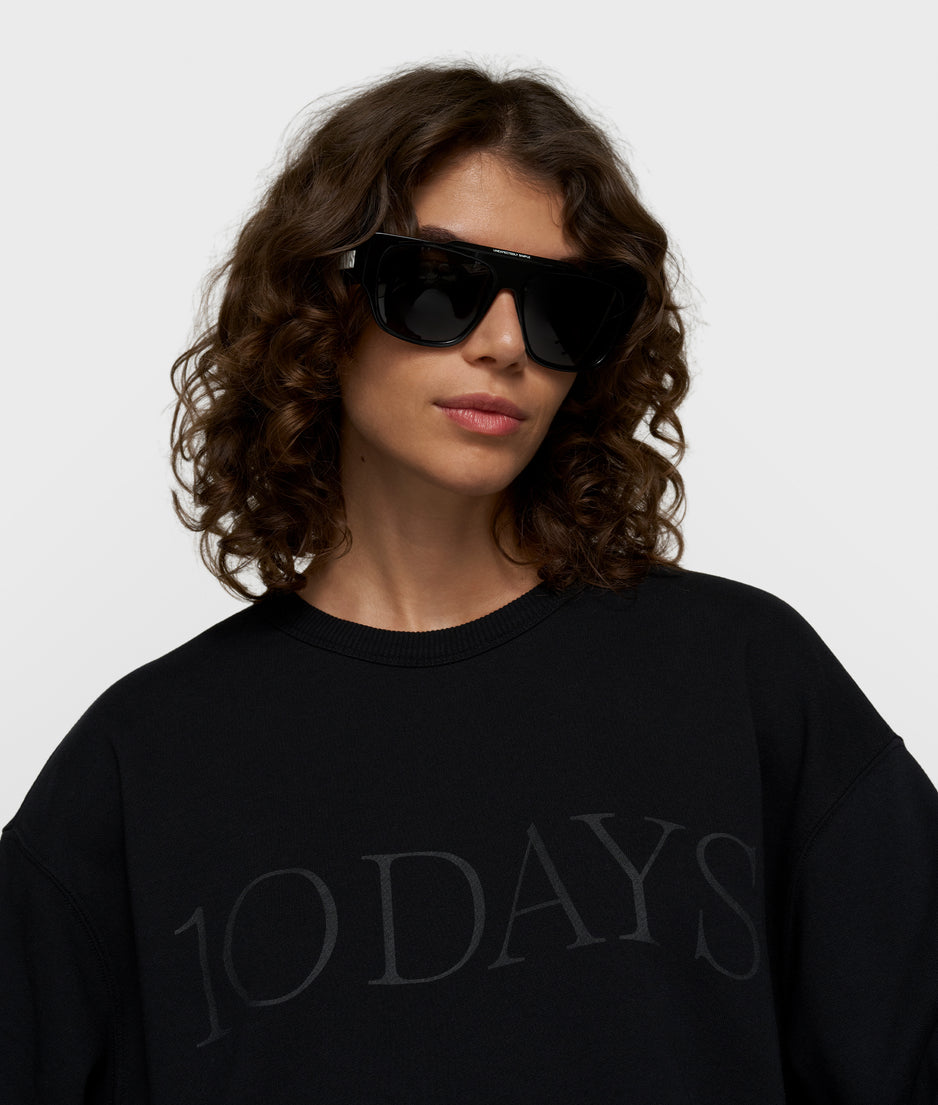 Kurzer 10DAYS Sweater | black