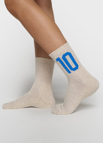 Baseball-Socken 10 | soft white melee