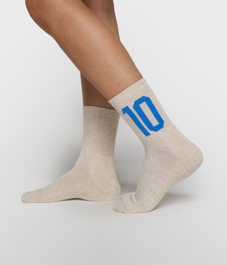 Baseball-Socken 10 | soft white melee