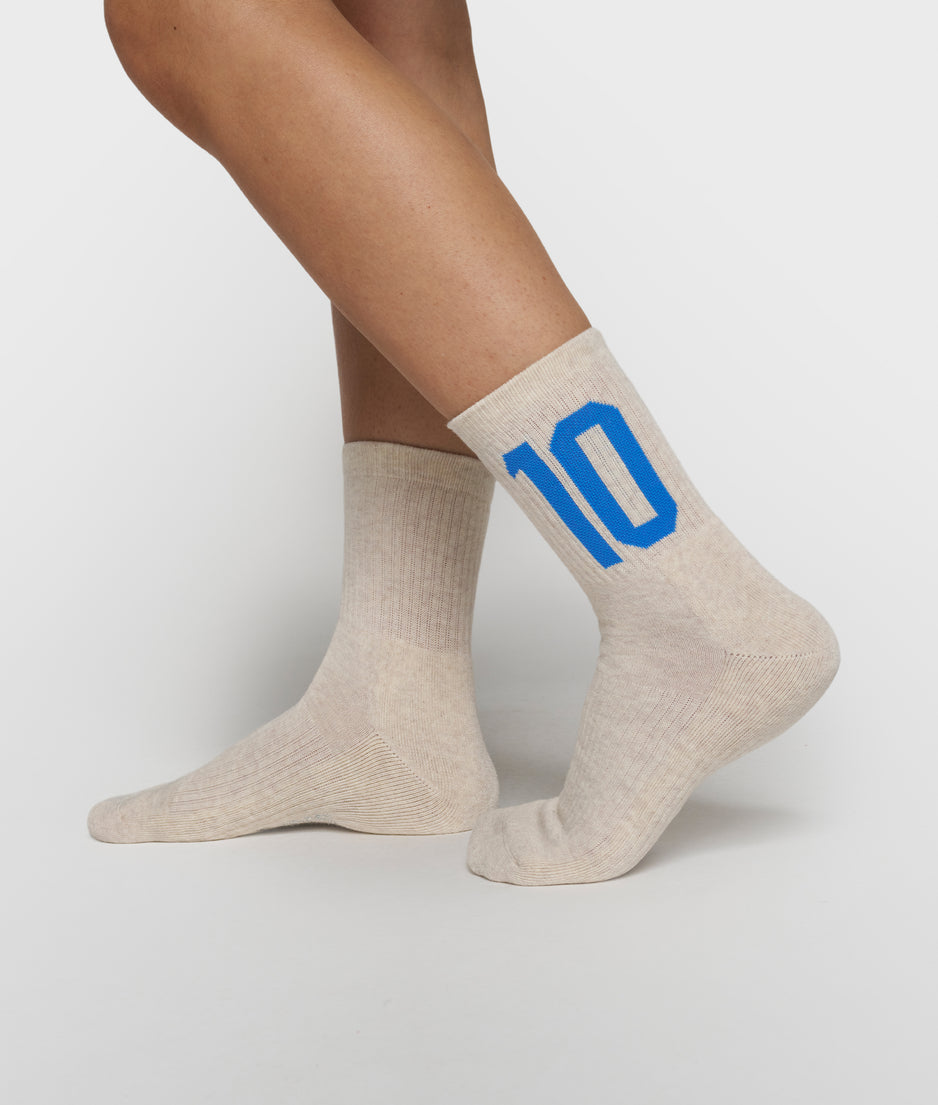 Baseball-Socken 10 | soft white melee