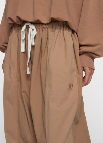 balloon pants | light fudge