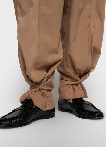 balloon pants | light fudge
