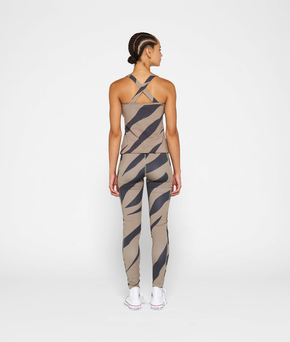 wrapper zebra | warm taupe