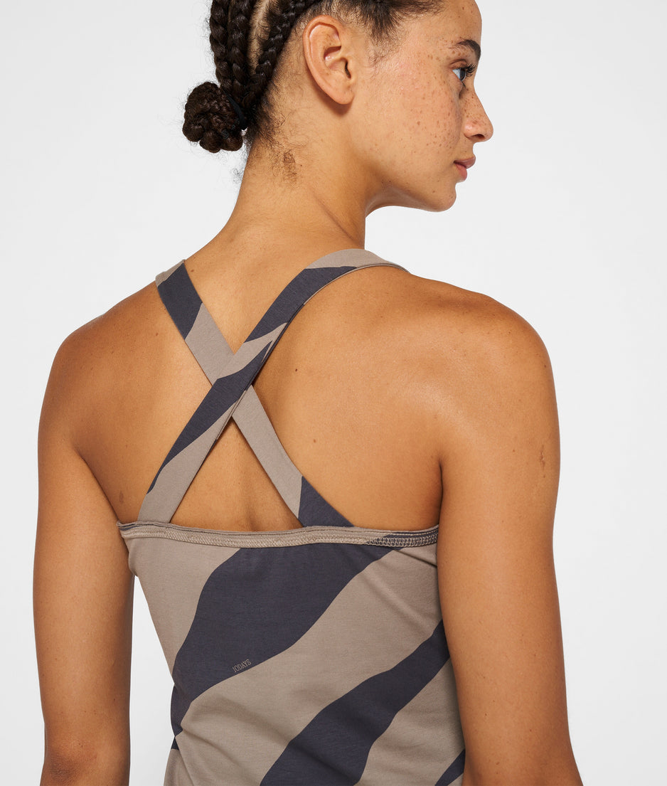 wrapper zebra | warm taupe